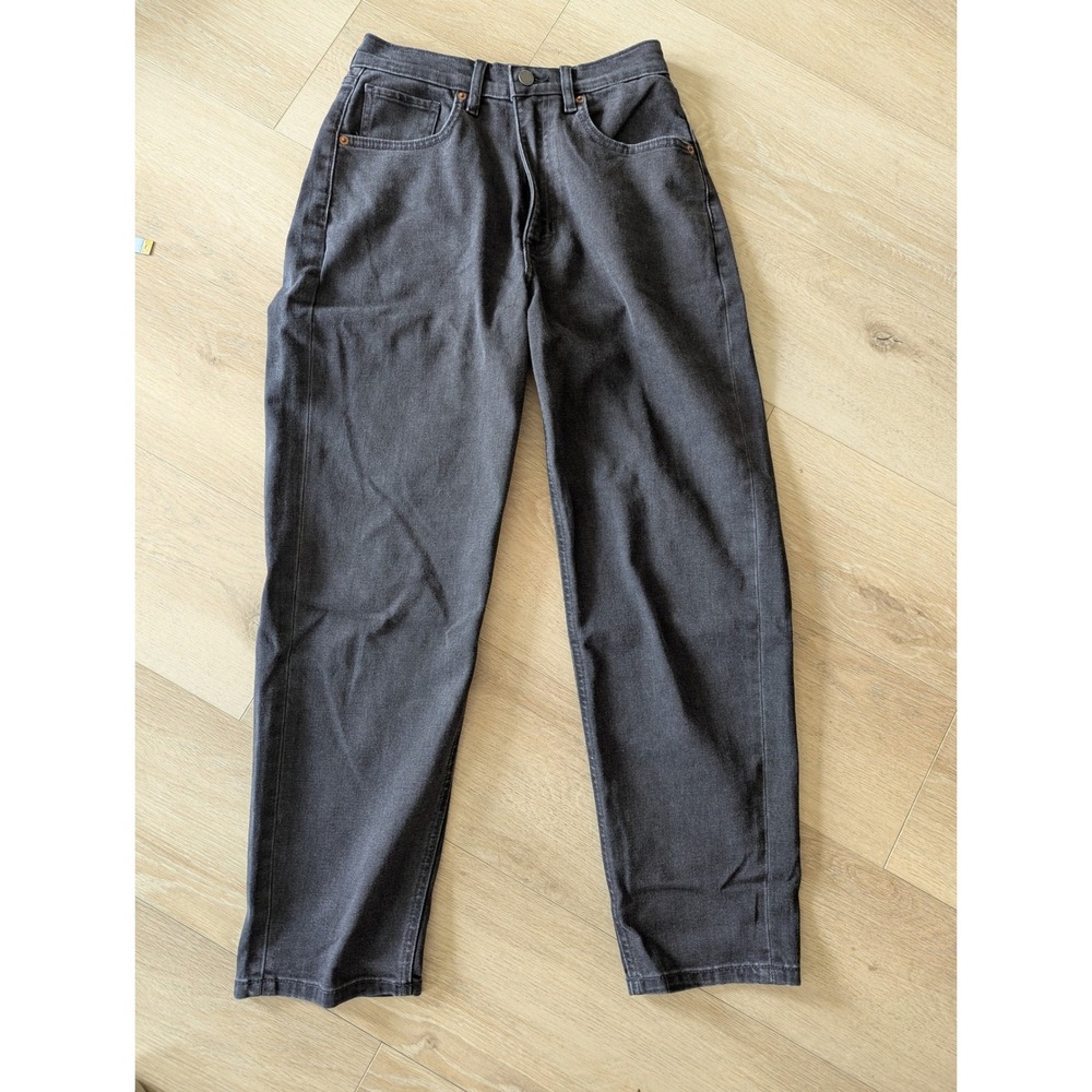 DU/ER Performance Denim Jeans Womens 27x27 Black Straight Leg WFMR2488 Stretch